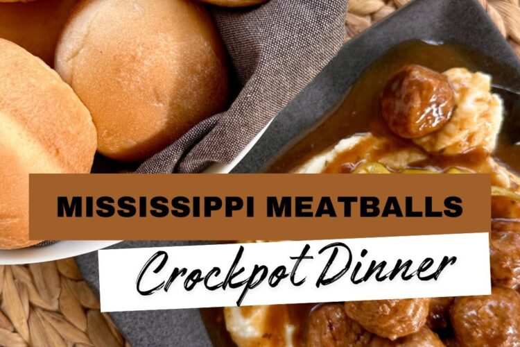 Crockpot Dinner-Mississippi Meatballs