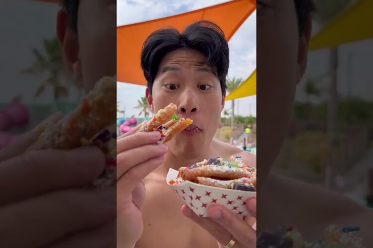 Funnel Cake Fries at Wild Rivers Water Park
