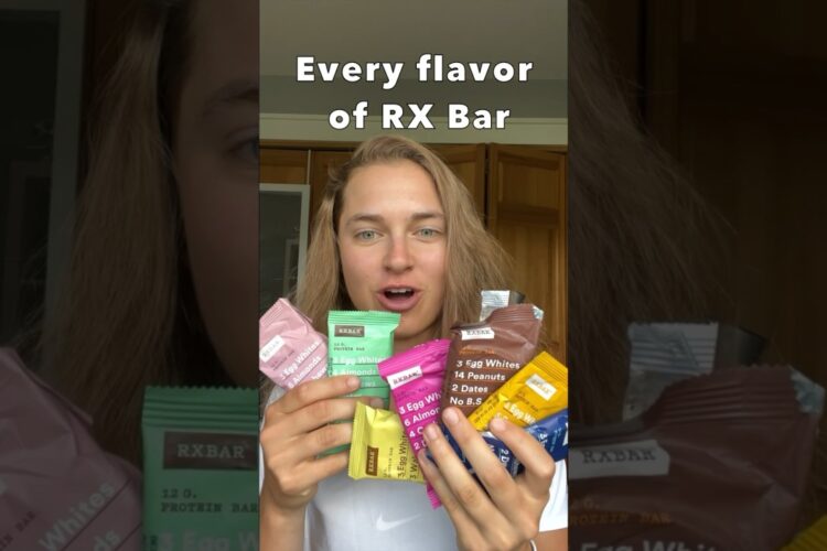 Trying the best RX Bars! #energybar #rxbar #snack #food #nutritionbar