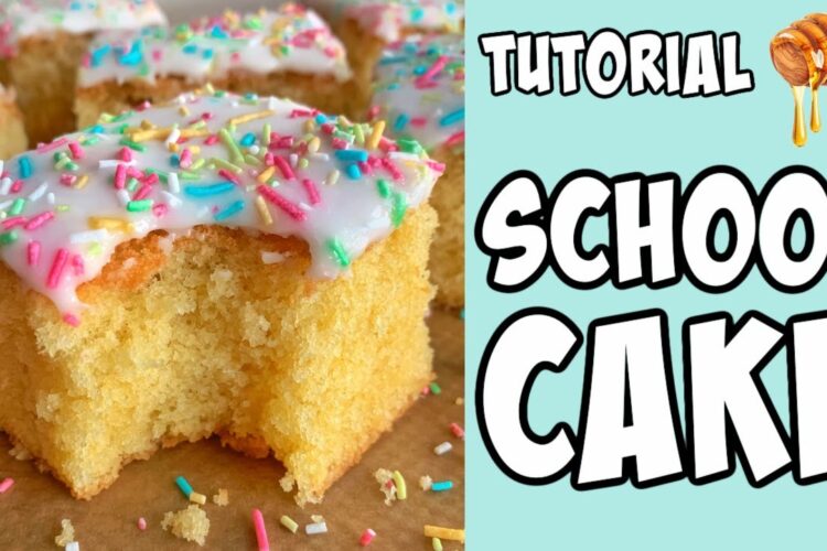 How to make School Cake! tutorial