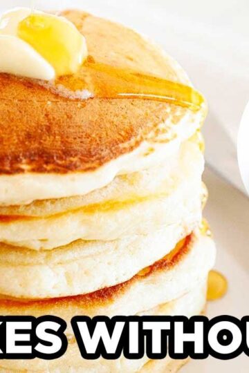 Fluffy Pancakes Without Eggs: No Egg Pancakes by Laura Fuentes