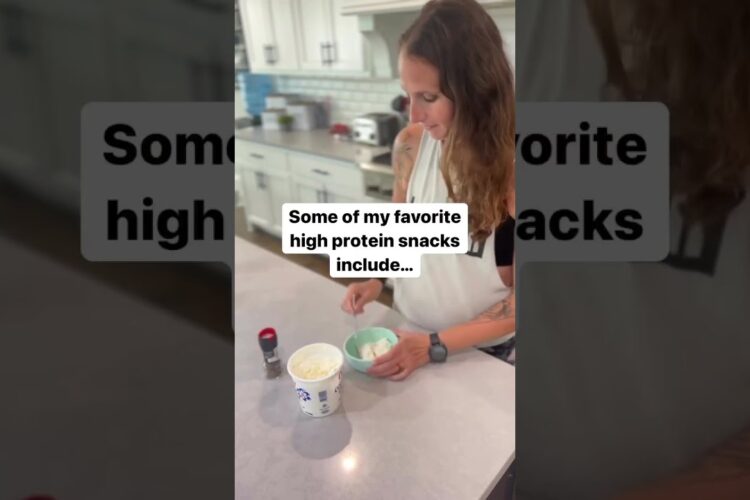 Need *good* high-protein snack ideas??  #shorts