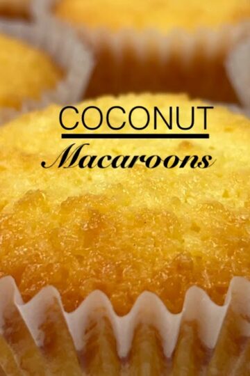 Easy Moist and Chewy Coconut Macaroons | Mary Cookhouse