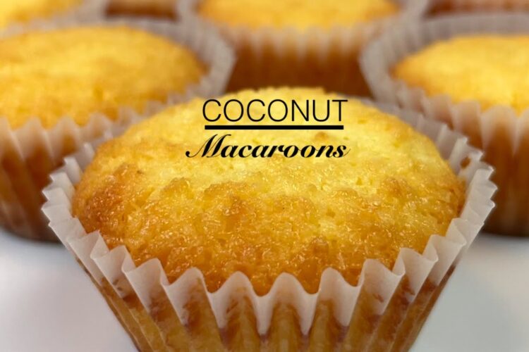 Easy Moist and Chewy Coconut Macaroons | Mary Cookhouse