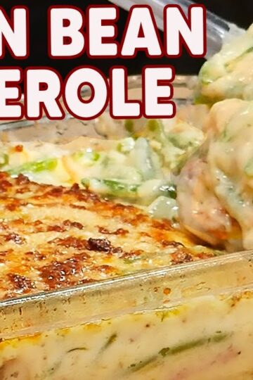 Cheesy Green Bean Casserole | Chef Jean-Pierre
