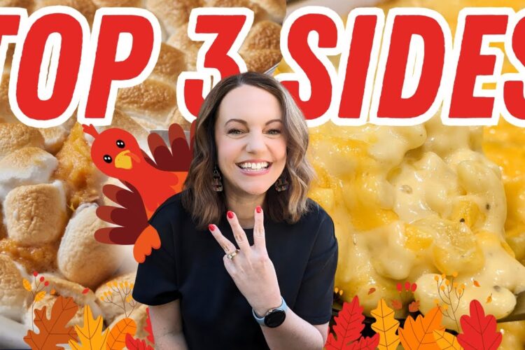 Thanksgiving Side Dish MVPs: 3 Must-Try Recipes!
