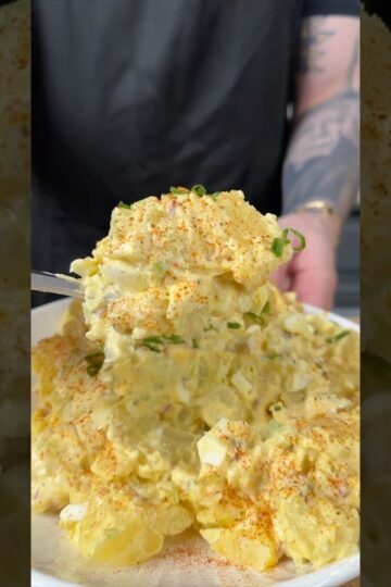 Is potato salad a top 3 cookout side? #makeithappen #recipes