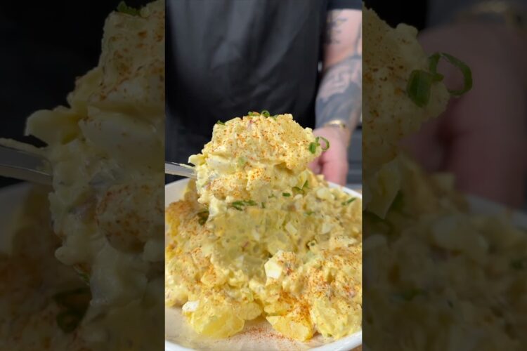 Is potato salad a top 3 cookout side? #makeithappen #recipes