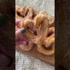 Heart-Shaped Churros 💖 #churros #valentine #heart #yummy #recipe #easytomake