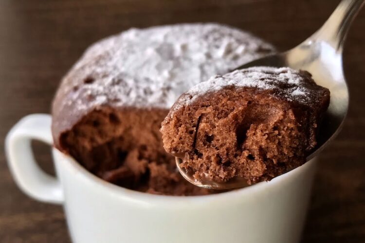 3 Ingredient Nutella Mug Cake 2 Ways