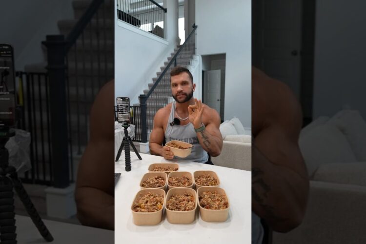 I only make high protein meal preps #highproteinfoods