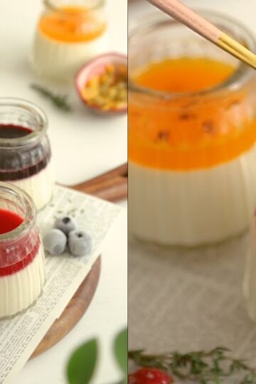 Học cách làm PANNA COTTA trái cây vạn người mê | Panna Cotta Recipe