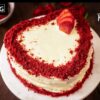 Eggless Red Velvet Cake | Red Velvet Cake | Valentine Special Cake Recipes | Heart Shape Cake