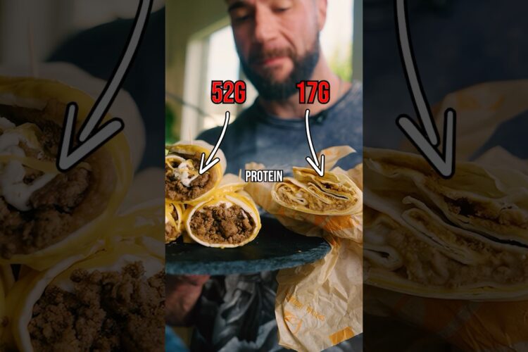 Craving TacoBell? Eat this instead🤝 #mealprep