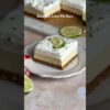 These key lime pie bars are literally to die for. Silky creamy and bursting with flavor! #recipe
