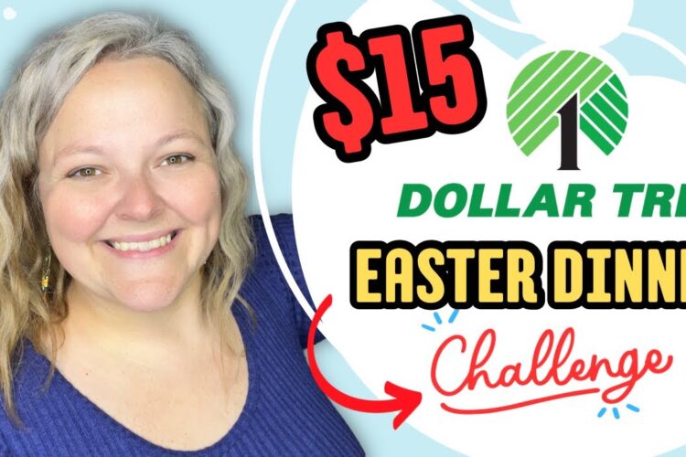 $15 Easter Dinner All From Dollar Tree || *Minimal* Pantry Items Used