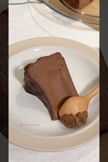 Chocolate Basque Burnt Cheesecake 🍫🍰 #cheesecake