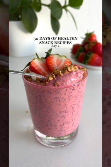 Easy & Healthy Snack Idea🩷 #healthyrecipes #easyrecipes #snacksrecipe