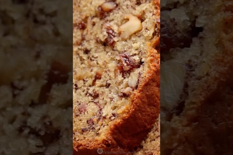 Easy BANANA BREAD Recipe #shorts