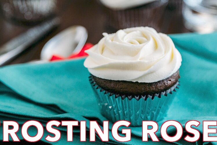 How To Decorate Cupcakes + Easy Frosting Roses - Natasha's Kitchen