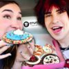 My Sister Tries CRUMBL COOKIE!