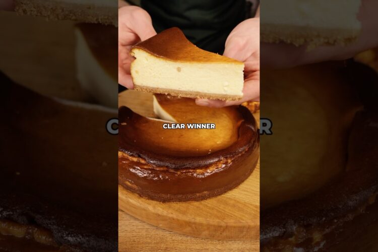 New York vs Basque Cheesecake