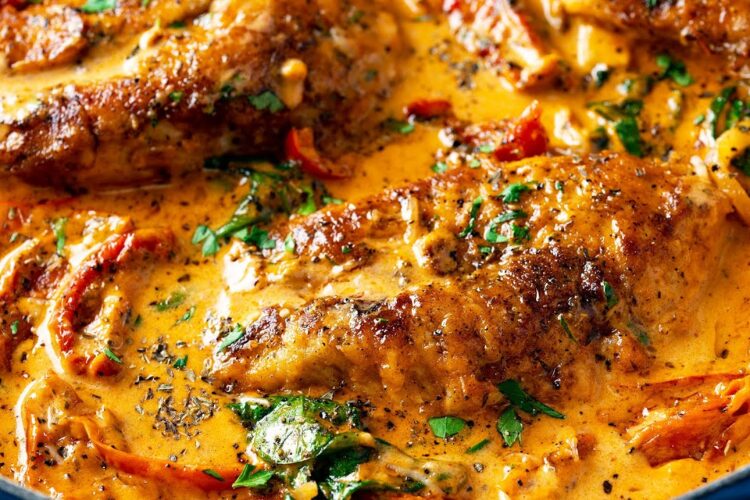 Tuscan Chicken | The Ultimate Chicken Dinner?