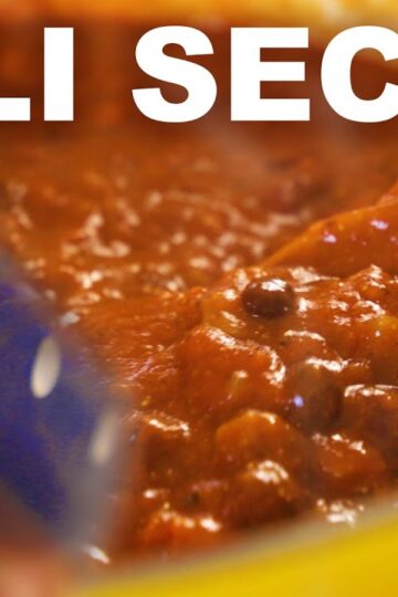 The SHOCKING SECRET to great chili