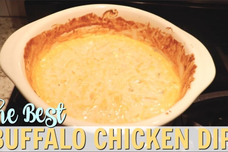 BEST BUFFALO CHICKEN DIP RECIPE EVER! // EASY LAST MINUTE APPETIZER // COOK WITH ME