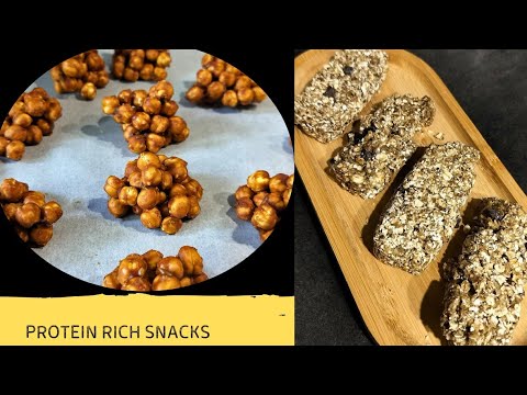Two Protein Rich Ready to Eat Snacks
