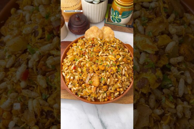 Spicy Bhelpuri Recipe😍 #shorts #bhelpuri #streetfood