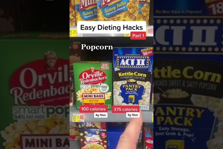 Easy Dieting Hacks - PART 1: Popcorn