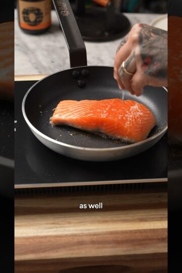 How to perfectly cook salmon.