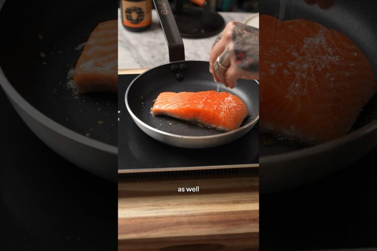 How to perfectly cook salmon.