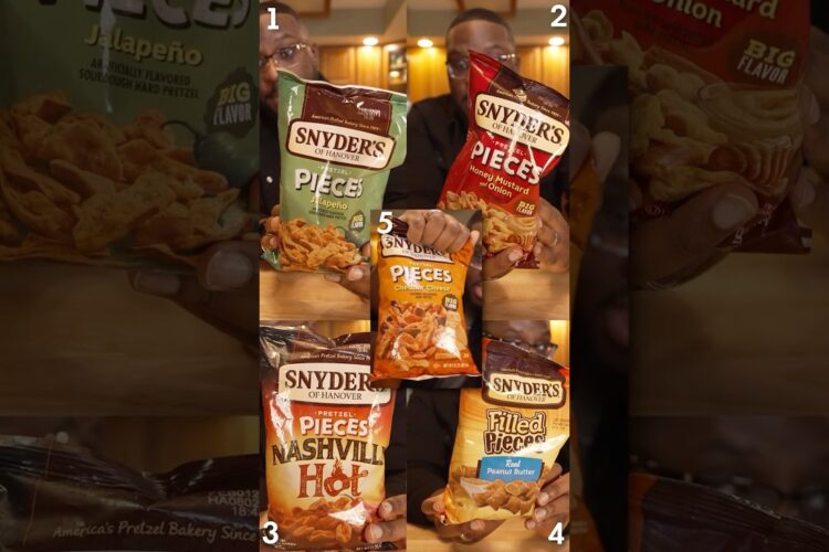 THEY KEEP FIGHT OVER THIS! Snyder’s Pretzels are VERY decisive. #foodreview #snacks #pretzels