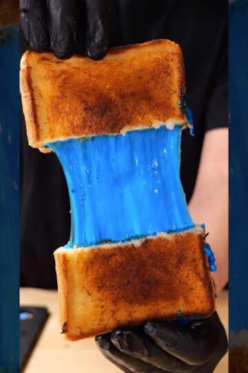Dodgers Blue Prime Grilled Cheese Sandwich 🥪🟦 Recipe inspired by @Chef__Tyler
