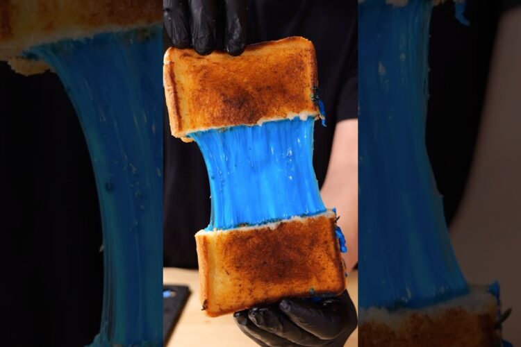 Dodgers Blue Prime Grilled Cheese Sandwich 🥪🟦 Recipe inspired by @Chef__Tyler