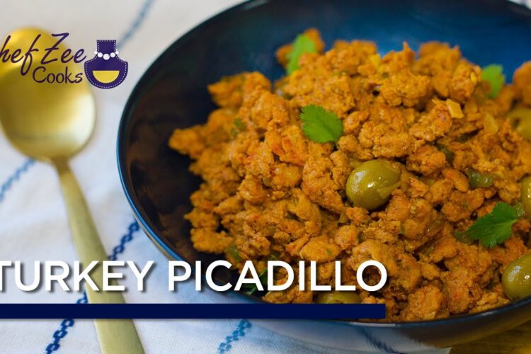 Turkey Picadillo | Ground Turkey Recipe | Cuban Recipes | Chef Zee Cooks
