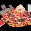 LARGEST FUNNEL CAKE IN TEXAS! LOADED 10 LBS SWEETS IN UNDER 45 MIN?