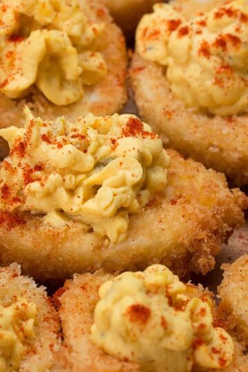 Deep-Fried Deviled Eggs