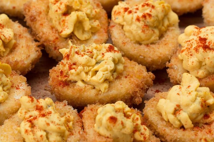 Deep-Fried Deviled Eggs