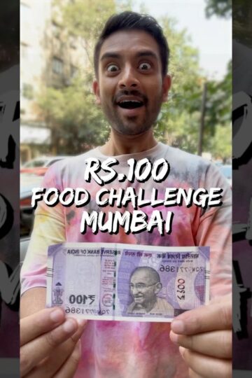 Can I Eat for ₹100 in Mumbai for 24 Hours?! 💰😳🍛