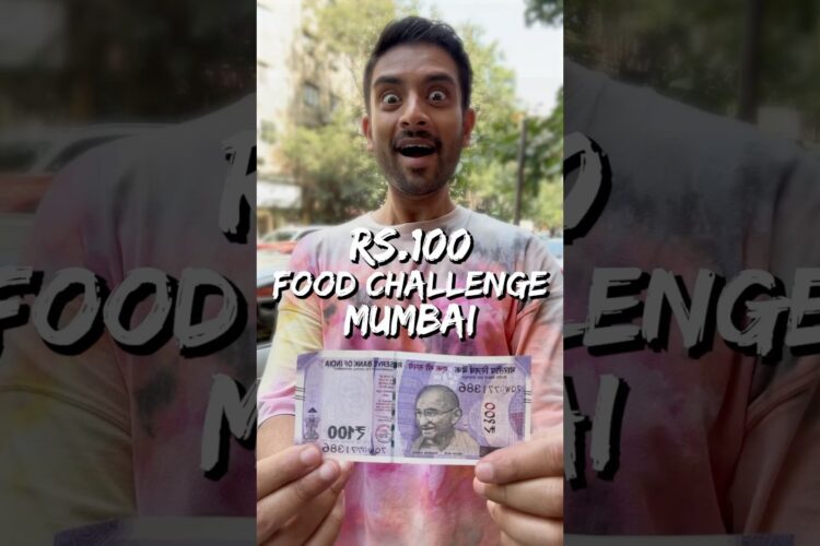 Can I Eat for ₹100 in Mumbai for 24 Hours?! 💰😳🍛