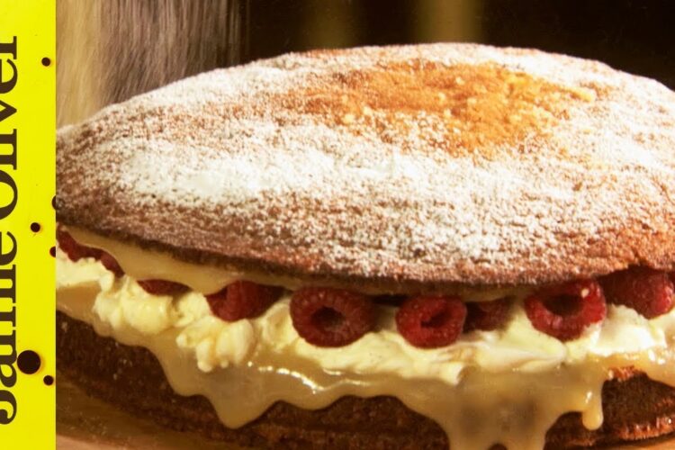 Super Simple Sponge Cake | Jamie Oliver