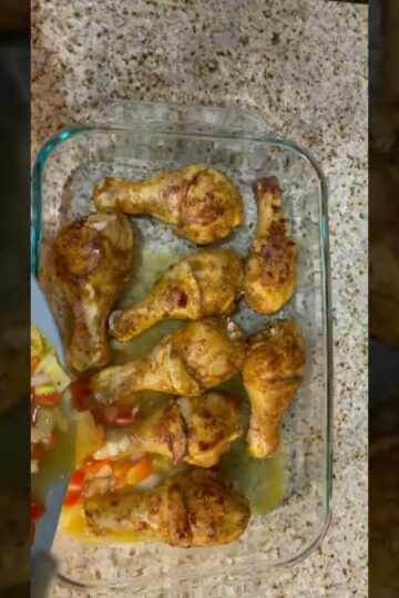 Baked Chicken & Potatoes | Sunday Dinner Ideas