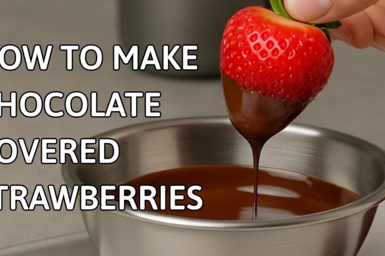 How to Make Perfect Chocolate Covered Strawberries | Easy Mother's Day Gift Idea!