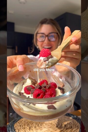 super THICK high protein overnight oats (no protein powder, no banana!) #mealprep #nutritionist 🍫❤️