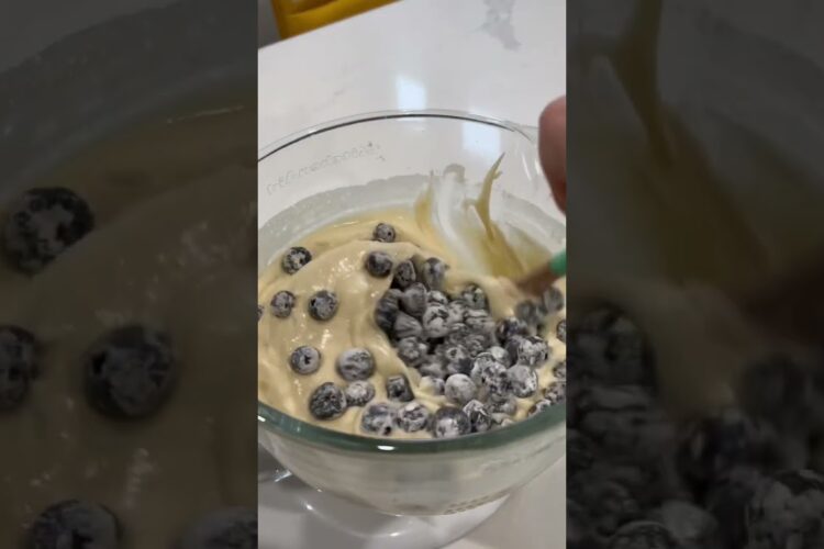 Best blueberry bundt cake you will ever have! Takes 5 minutes to prep. Made with simple ingredients.