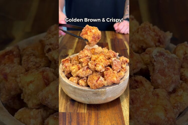 High Protein Crispy Korean Popcorn Chicken 🍗🔥 #highprotein #lowcalorie #mealprep #healtnyrecipes