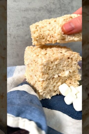 How to Make HOMEMADE Rice Krispie Treats 🤍